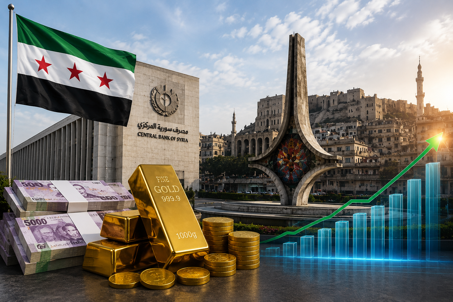 أبرز الأخبار الاقتصادية في سوريا اليوم السبت 4 تموز/يوليو 2026